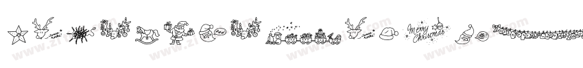 MountainsofChristmas字体转换
