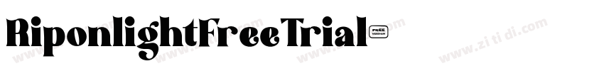 RiponlightFreeTrial字体转换