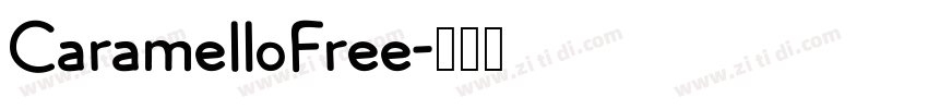CaramelloFree字体转换