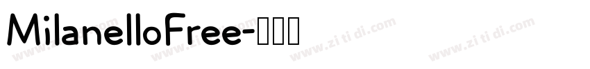 MilanelloFree字体转换