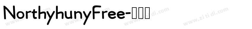 NorthyhunyFree字体转换