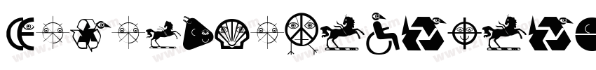 logoSCboundsans字体转换