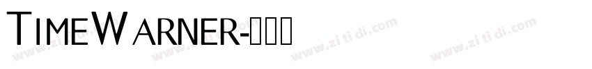 TimeWarner字体转换