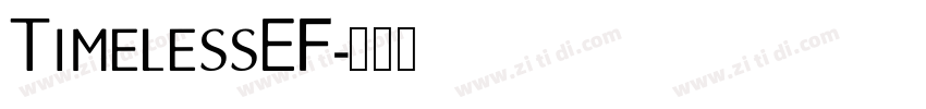 TimelessEF字体转换