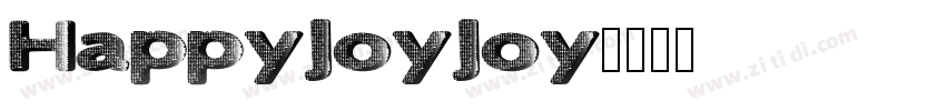 HappyJoyJoy字体转换