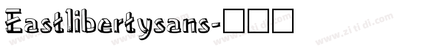 Eastlibertysans字体转换