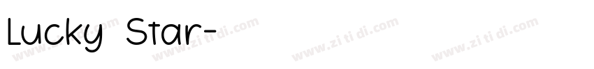 Lucky、Star字体转换