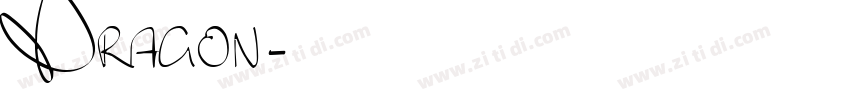Dragon字体转换