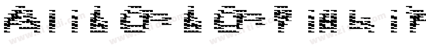 AlibabaPiHuiTi_355字体转换