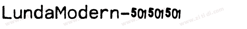 LundaModern字体转换