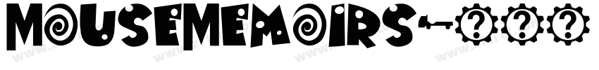 MouseMemoirs字体转换