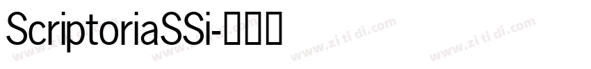 ScriptoriaSSi字体转换