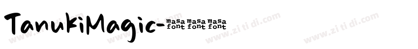 TanukiMagic字体转换