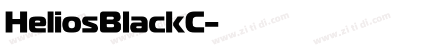 HeliosBlackC字体转换 HeliosBlackC字体转换