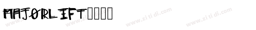 MajorLift字体转换