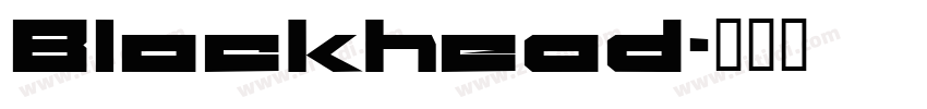 Blockhead字体转换