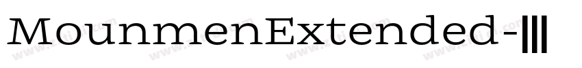 MounmenExtended字体转换