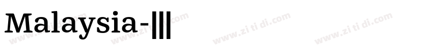 Malaysia字体转换
