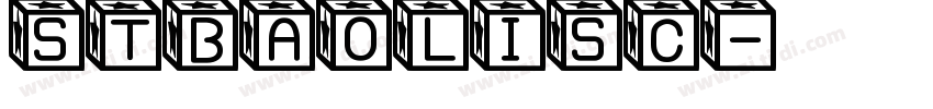 STBaoliSC字体转换
