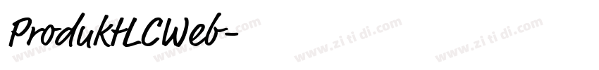 ProduktLCWeb字体转换