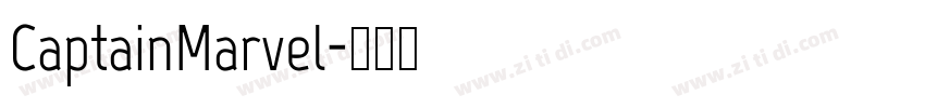 CaptainMarvel字体转换