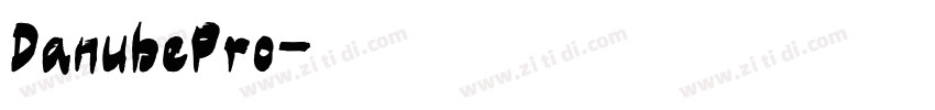 DanubePro字体转换
