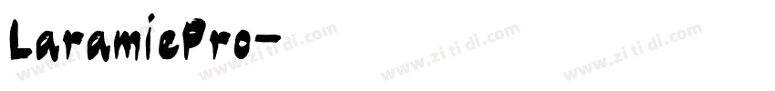 LaramiePro字体转换