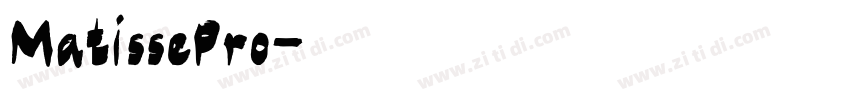 MatissePro字体转换