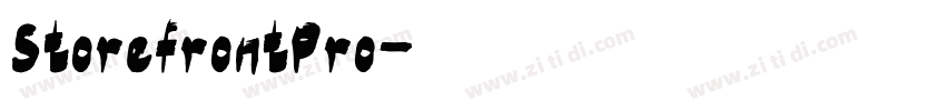 StorefrontPro字体转换