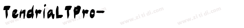 TendriaLTPro字体转换