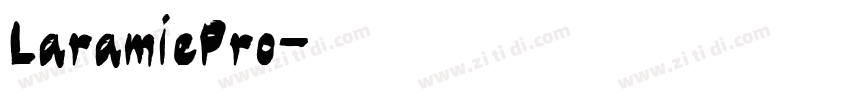 LaramiePro字体转换