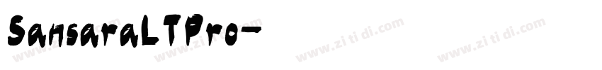 SansaraLTPro字体转换