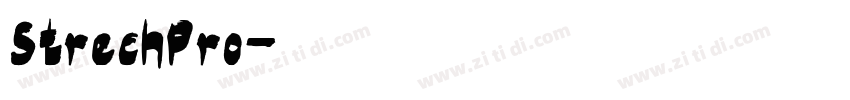 StrechPro字体转换