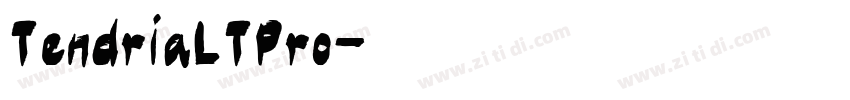 TendriaLTPro字体转换
