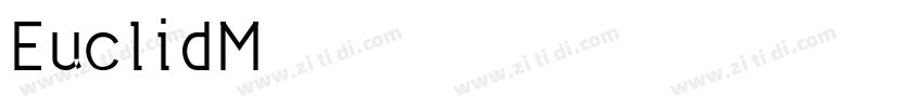 EuclidMathOne字体转换