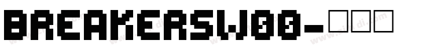 BreakersW00字体转换