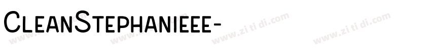 CleanStephanieee字体转换