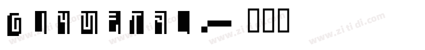 Gunmetal字体转换