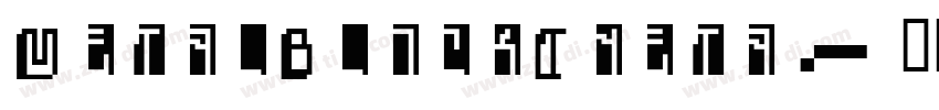 MetalBlockTheta字体转换