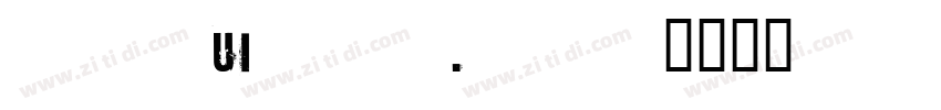 FZRuiZHK.TTF字体转换