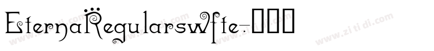 EternaRegularswfte字体转换