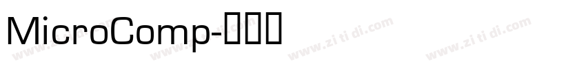 MicroComp字体转换