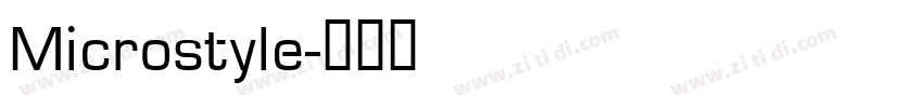 Microstyle字体转换