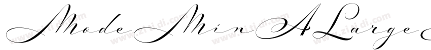 ModeMinALargeStd字体转换