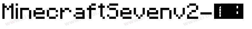 MinecraftSevenv2字体转换