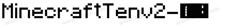 MinecraftTenv2字体转换