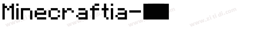 Minecraftia字体转换