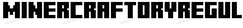MinercraftoryRegular字体转换