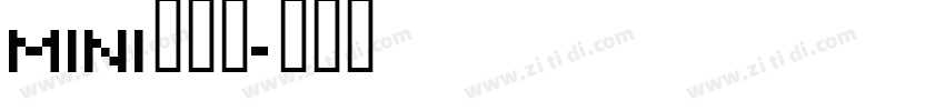 mini小辣条字体转换