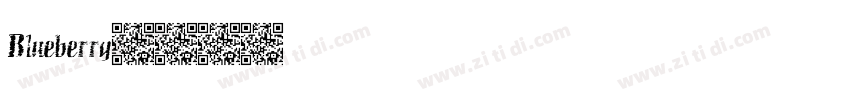 Blueberry字体转换